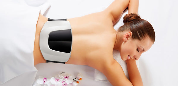 Masajeador Láser Espalda – Masajeador lumbar con infrarrojos y control remoto