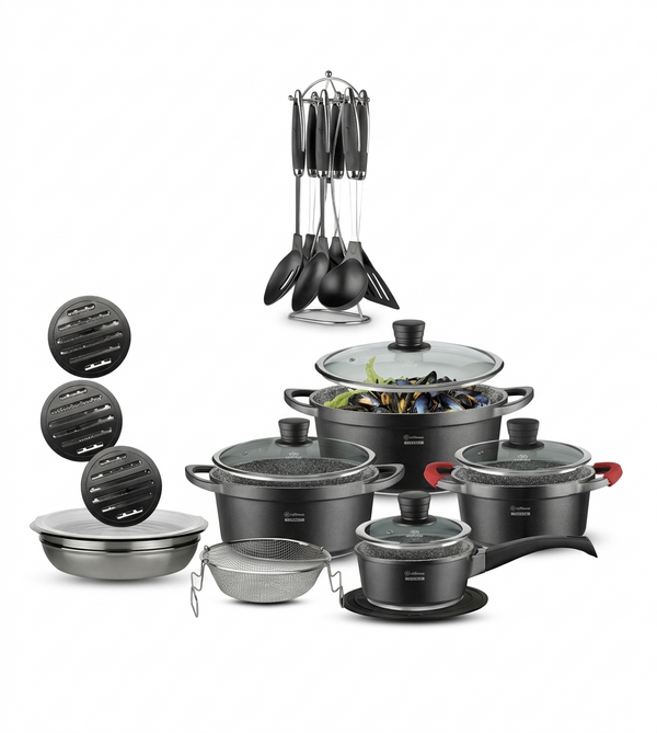 Batería Royal Titanium – Set Completo de Cocina