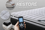Topper Restore con Masaje – Topper Viscoelástico con Tecnología Biocerámica